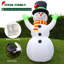 Décorations d'extérieur bonhomme de neige gonflable 7 pi 7 pi