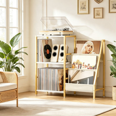 69 cm H Media Shelves