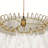 20.9-inch Dimmable Feather Chandelier With Bulb