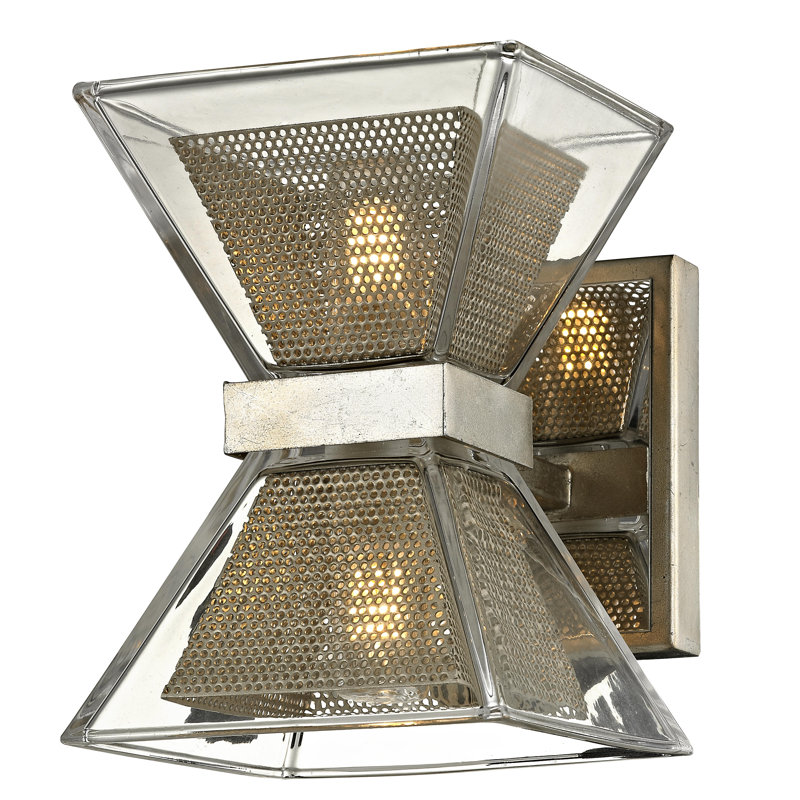 Expression 2 - Light Vanity Light, Silver Leaf