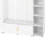 95"W Entryway Hall Tree With Multiple Storage Space-2010936526