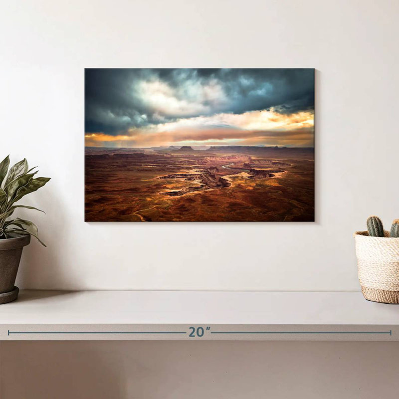 Parc national Alvord Stormy Canyonlands, H 8 po x l 12 po
