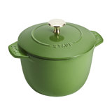 Staub Cast Iron 1.5-Qt Petite French Oven - Pistachio
