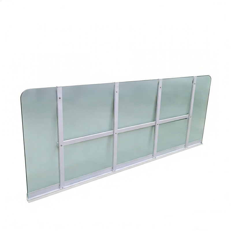 96 X 38" Heavy-Duty Window Well Cover, Transparent PVC With Metal Frame, Supports Up To 500 Lbs, 90 Day Lead Time Outdoor Powder-Coated 10249-6111