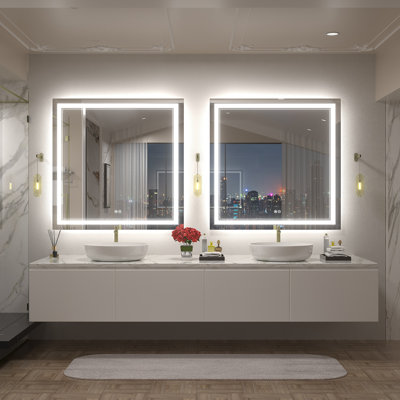  Miroir de salle de bain Wayfair Basics 