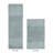 Makaylynn Premium 100% Cotton 2 Piece Bath Rug Sets with Non-Slip Backing, Machine Washable, Luxurious Solid Pattern Super Absorbent & Tufted Weave Bath Mat for Bathroom, Shower, and Tub-71054681-122439404