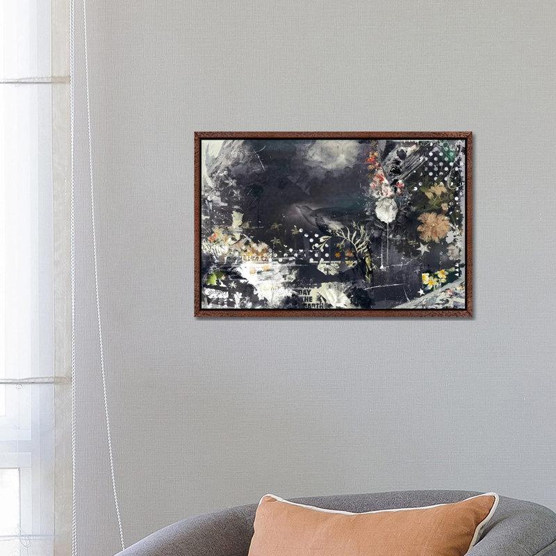 Ona Branch by Teis Albers - Gallery-Wrapped Canvas Giclée on Canvas, Classic Wood Floater Framed