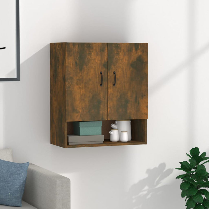 Luminara Bathroom Cabinet, Smoked Oak