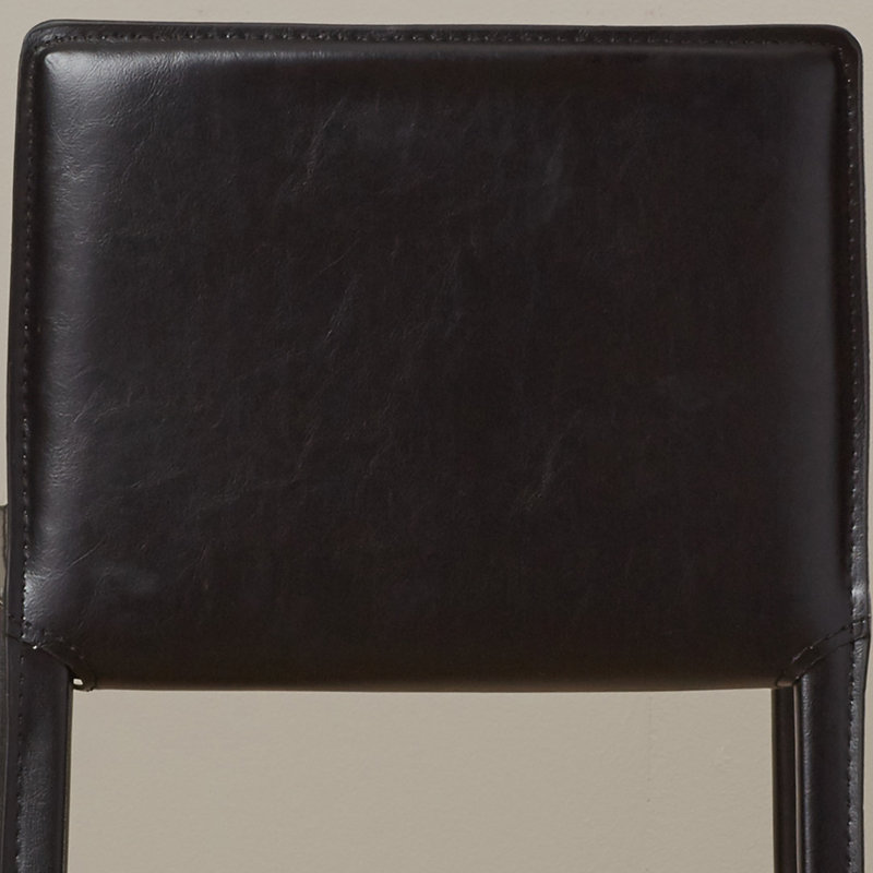 Tabouret de bar et de comptoir Anneriet, Noir, Tabouret de bar (assise de 30 po de hauteur)