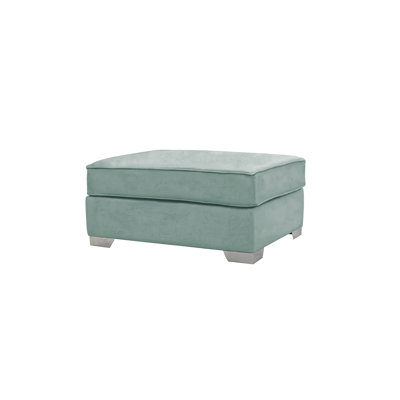 Quade 93 cm W Velvet Rectangle Ottoman