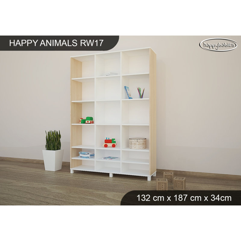 187cm H X 132cm W Kids Bookcase, Light Pear
