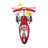 Radio Flyer 539S My 1st Scooter Stable 3 Wheeled Sport Ages 2+ Kid Scooter, Red