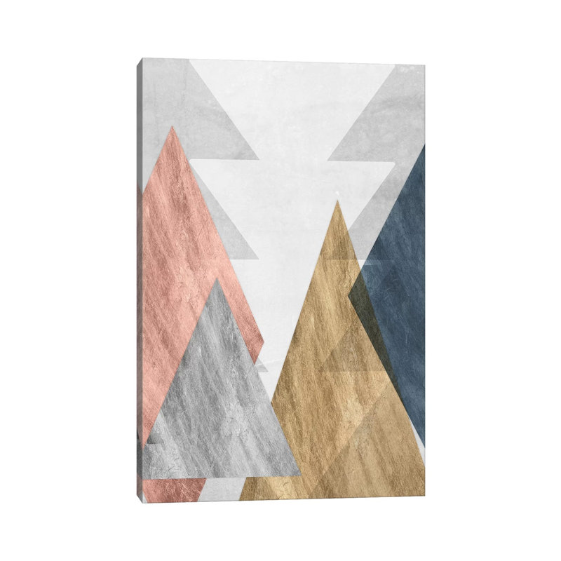 Peaks II 1 Piece Wrapped Canvas Painting, 66.04 cm H x 45.72 cm W x 1.91 cm D