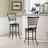 Massena Swivel Upholstered Counter Stool with Metal Frame-529534159-482155313