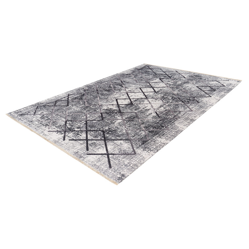 Valencia Geometric Area Rug, Rectangular 75 x 150cm