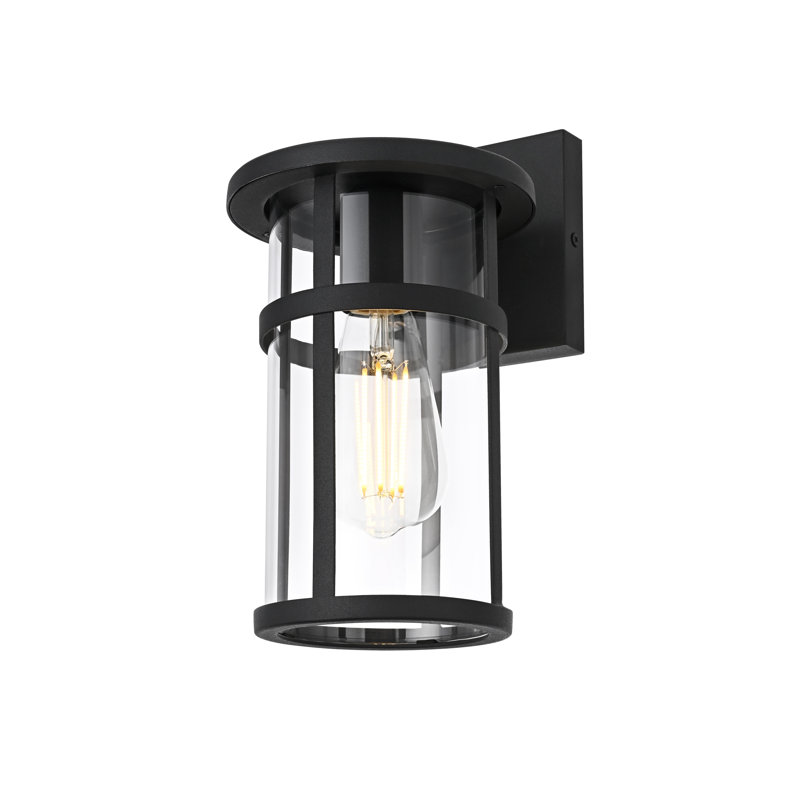 Henrik Outdoor Wall Sconce in Black