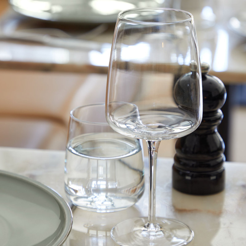 Vine Stemless Wine Glass, 8 Oz