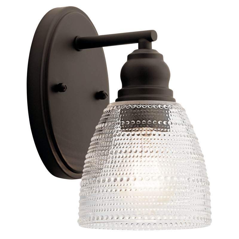Eila Armed Sconce, Olde Bronze
