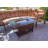 Spicewood Rectangle Aluminum Propane Smokeless Fire Pit Table with Hidden Fuel Tank