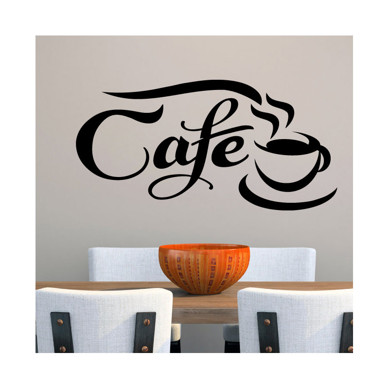 Adhésif décoratif café, Noir