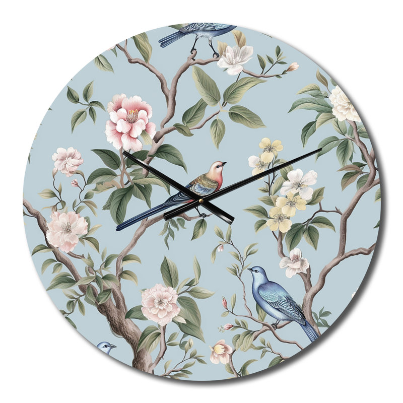Horloge murale Chinoiserie, Petit