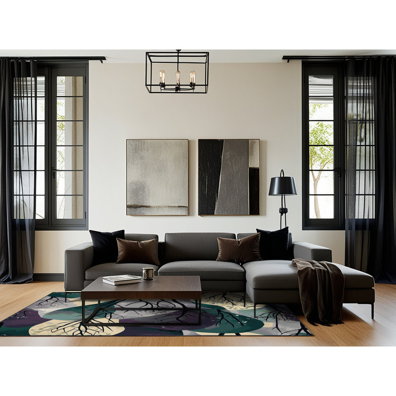 Tapis Ethereal, Rectangle de 5 pi x 8 pi