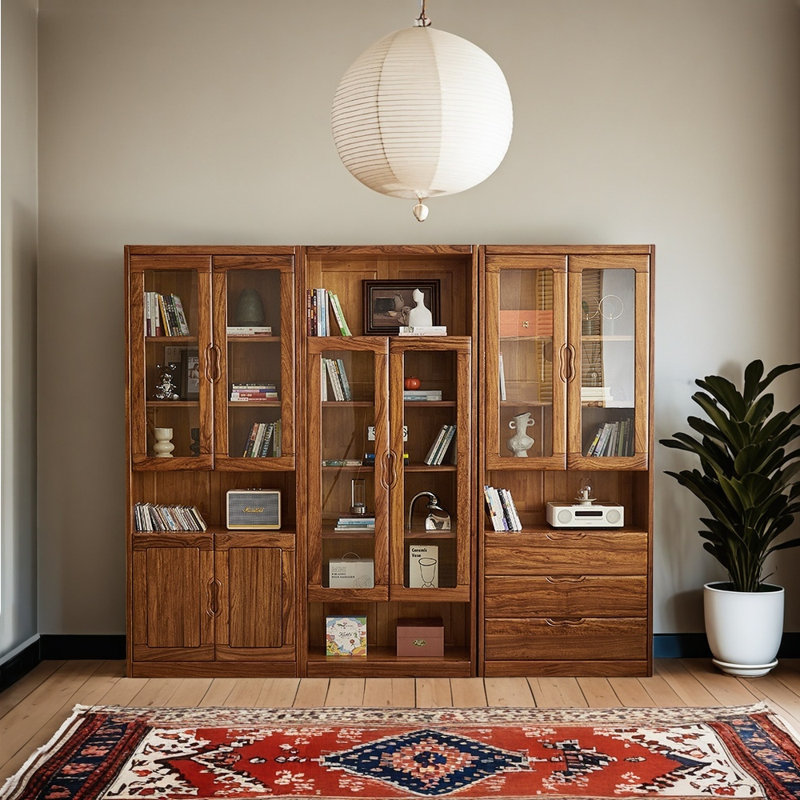 Bibliothèque de style chinois moderne