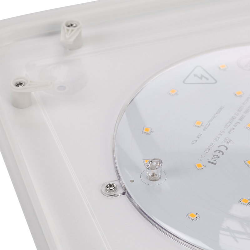 LED Flush Mount, Chrome