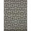 Geometric Area Rug in Silver/Gray/Black-320291966