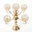 21.67'' H 5-Heads Crystal Tabletop Candelabra-1904423251