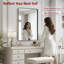 Miroir de salle de bain noir mat résistant aux bords noirs, miroir mural 20 po x 30 po avec coins arrondis Summit, peut être suspendu horizontalement ou verticalement-1692371154-1692371164-1685016897