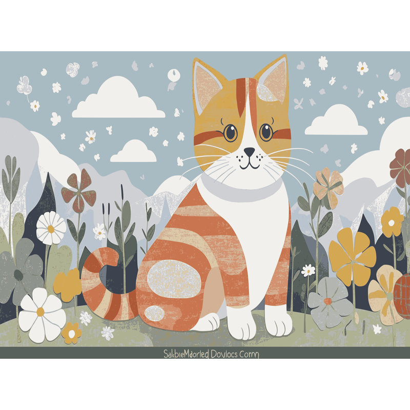 Tapis pour enfants East Urban Home, Rectangulaire 2 pi x 3 pi