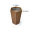 Pot à fleurs Hexagon Colonne-362880349