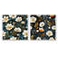 Forteau - ensemble de 2 reproductions d'art sur toile florales-102573967-102573968