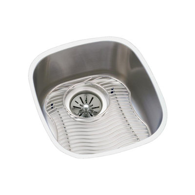 Évier de cuisine encastrable L 14,25 po x l 15,75 po Lustertone