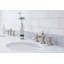 Embassy Stone Oval Console Bathroom Sink with Faucet and Overflow-1599128375