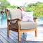Chaise de patio en teck Brunswick avec coussins-229181923-151300350