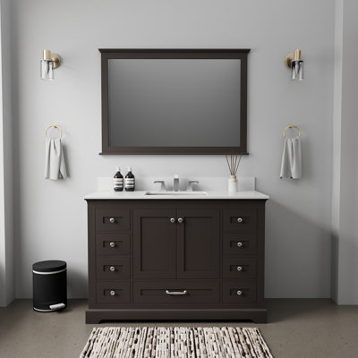 Ensemble de meuble-lavabo simple 48 po Dukes