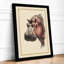 Hippopotamus Study Botanical - Framed Print-2047590963-2047590973