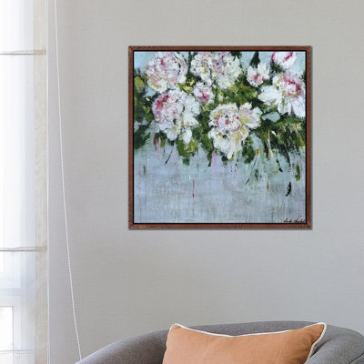 White Peonies 1 Piece Painting on Canvas