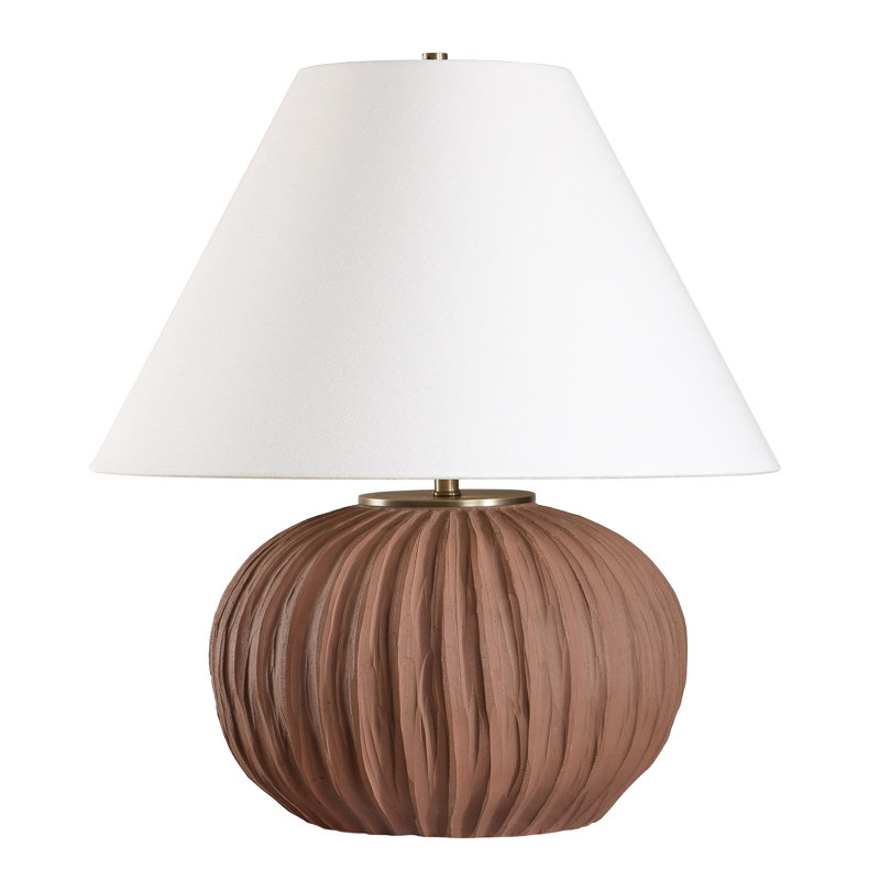 Charleta Terracotta Table Lamp
