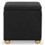 Becka Square Boucle Storage Ottoman-746436203