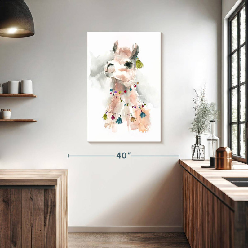Bramama Llama Drama II, H 39 po x l 26 po