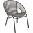 Alamo 26.7" W Papasan Chair-864419332