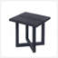 Table d'appoint ELLA SQUARE, noir