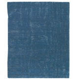 Moire Area Rug in Blue