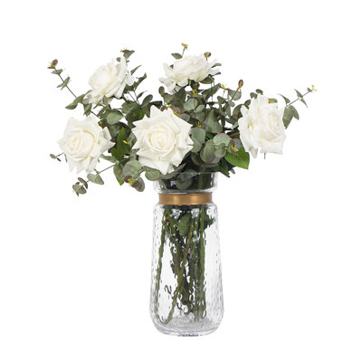 Tige de vase en combinaison real touch