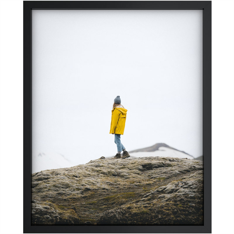 Moderna 16x20" Wooden Poster Frame, Black