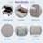 Linen Fabric L - Shaped Sectional Sofa With Nailhead Trim And Cup Holders And Storage Ottoman-977832609