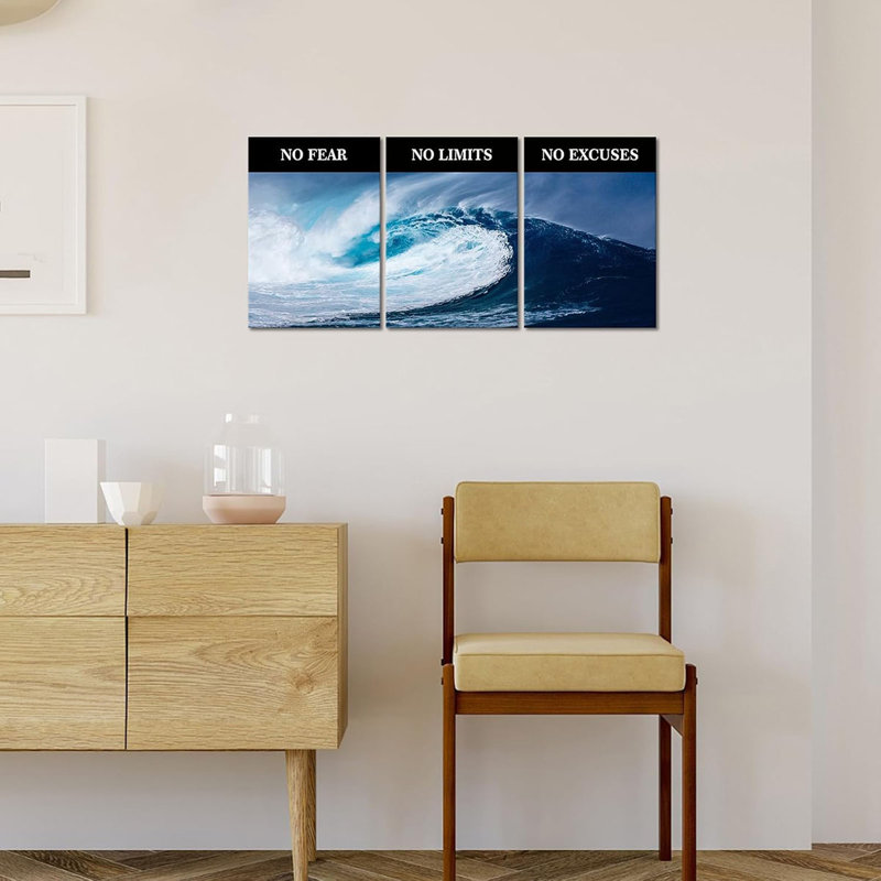 3 Piece Wrapped Canvas Print